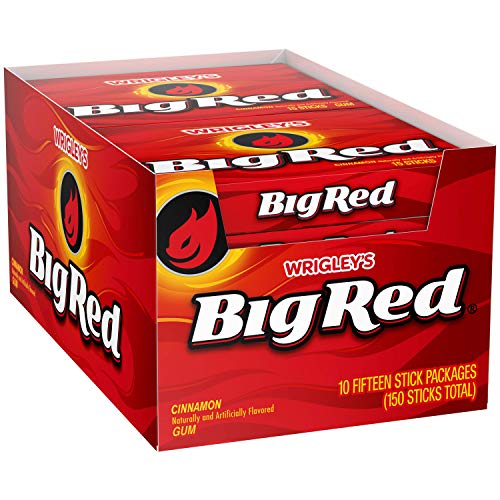 Big Red Wrigley's, Pack of 10