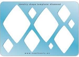 Cool Tools - Jewelry Shape Template - Diamond