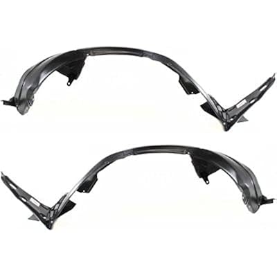 Garage-Pro Inner Fender Liner Set For 2007-2013 Nissan Altima, Except Hybrid, Front Fender, Set of 2, Driver and Passenger Side, Nissan Altima Accessories