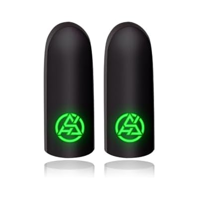 2 Pair Gamer Sleeve Sweatproof Dedales Gamer Finger Fingertips Sleeve for Mobile Games-Game Accessory