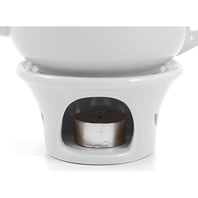 White Ceramic Teapot Warmer