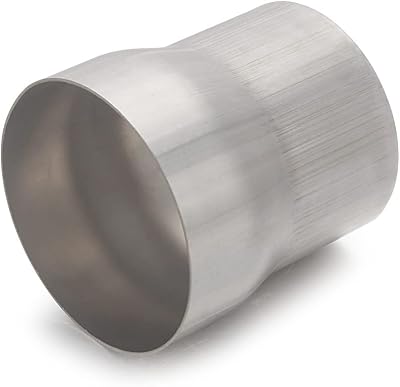 A-KARCK Exhaust Adapter Connector 3.5 OD to 4 OD, Exhaust Pipe Reducer 4 Overall Length 304 Stainless Steel