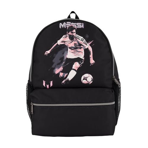 Messi Lifestyle Backpack, Bookbag with Pockets & Adjustable Straps