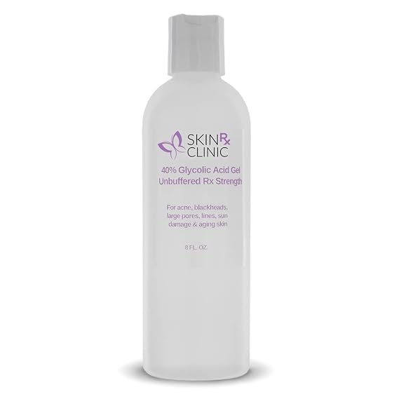 40% Glycolic Acid Facial Peel Gel - 8 oz.