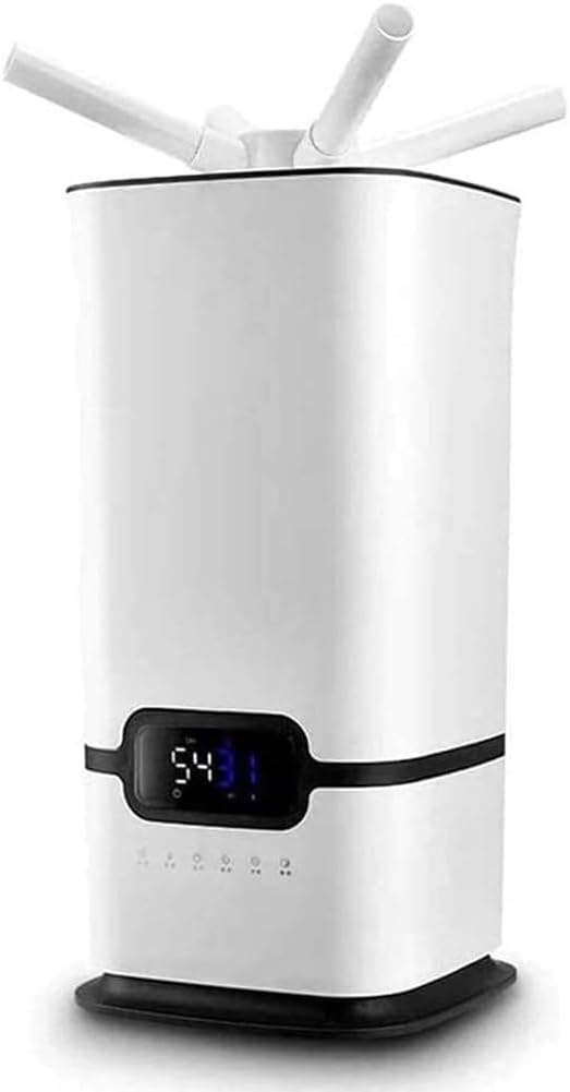 Generic Industrial Humidifier, 16L Commercial Large Whole House Humidifier with Remote Control and Timer, 3 Core Atomizers, White, Plastic, Automatic, for Office Workshop Area Up to 200㎡