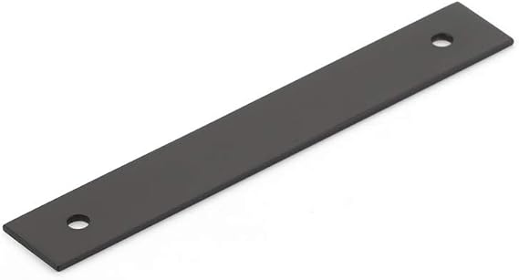 Schaub Pub House Collection 4 in. (102mm) Pull Backplate, Matte Black - 5104B-MB