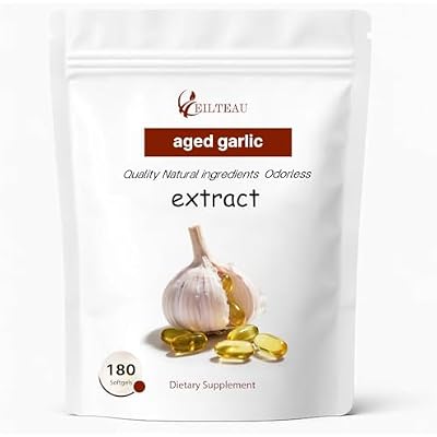 Aged Garlic Extract - Odorless - 180 Softgels | Non-GMO, Gluten-Free | Supports Immune Health 1