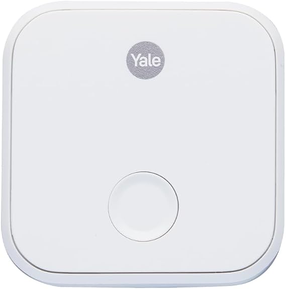 Yale ConnectX Wi-Fi Bağlantı Köprüsü - 4 Cihaza kadar eklenebilir, Akıllı Cihazlar için uzaktan erişim ve sesli asistanlarla entegrasyon - 05/402100/WH
