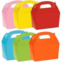 Oojami 24 Pack Treat Boxes Party Favor Boxes Paper Gift Boxes for Birthday Party Gable boxes (Assorted)