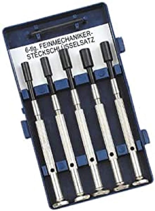 Brueder Mannesmann M 1135-6 Precision Engineered Socket Spanner Set