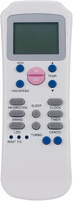 Replacement AC Remote Control R14A Supports for Carrier AC Air Conditioner R14E R14ACE R14CE R14A E R14C R14AE CS457-R14A LUVH065N LUVH055N LUVH025N LUVH035N LUVH045N LUVH075N 42KCR009713