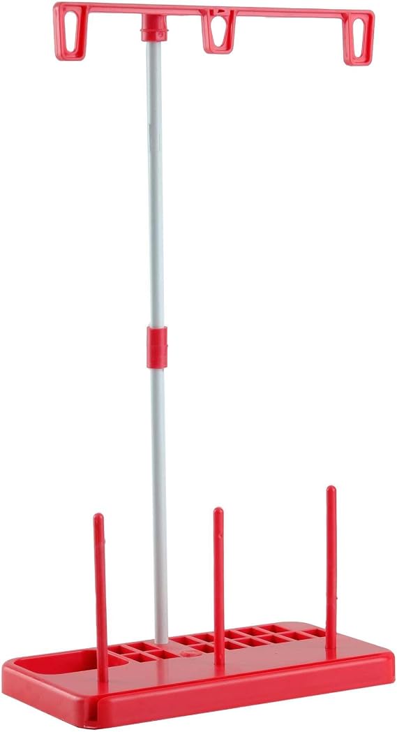 FDM Janome Ev Tipi Dikiş Makine Çardağı 3 İplikli Kırmızı