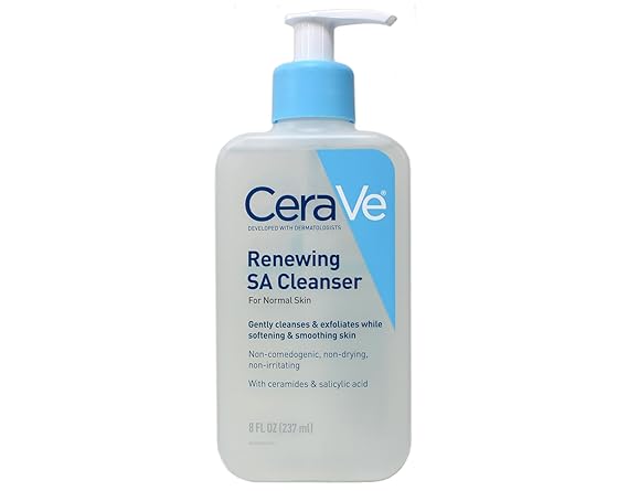 Cerave Renewing SA Cleanser, 8 fl oz