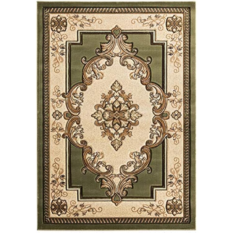 United Weavers of America Bristol Fallon Green Accent Rug, 110 x 28