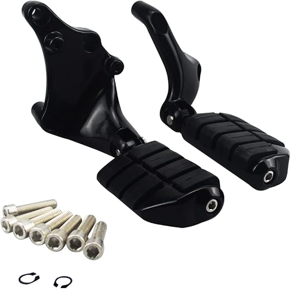 Rear Passenger Footpegs Foot Rests Pedal Mount for Sportster 14-22