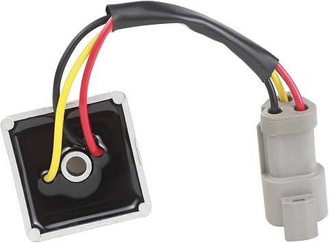 12 Volt Voltage Regulator Rectifier Replacement for 2004-up Club Car Precedent 4-Cycle Gas Golf Cart 1025159-01 1028033-01