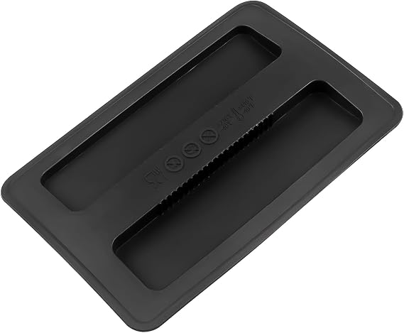Silicone Toaster Top Cover, 1PCS Toaster Cover Black Bread Maker Dust Machine Covers Protector Lid Sandwich Machine Part Accessories