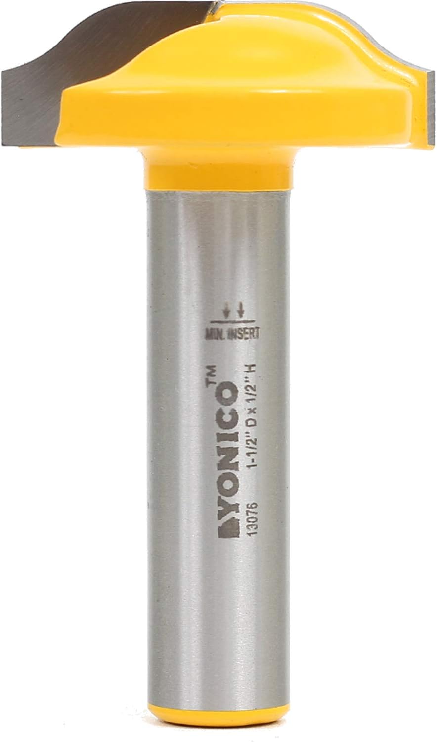 YONICO CNC Cabinet Door Raised Panel Router Bit Ogee Panel 12-Inch Shank 13076