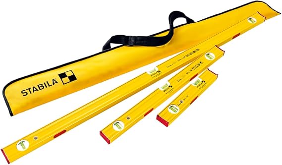 STABILA PRO SET 80 ASM Level Set, 48, 24 and 12 Inch, Cat. No. 29940