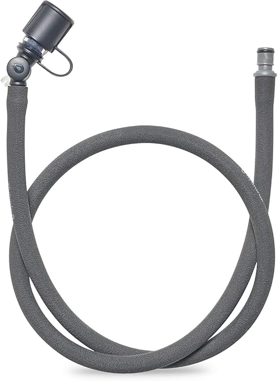 HydraPak HydraFusion Tube Insulated Hydration Drink Tube (1/4" Diameter) | Quick Release, High Flow, Self-Sealing, Dust Cover, 36-Inch Insulated Drink Tube Replacement, for Hydration Reservoirs