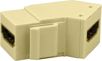 Legrand, Home Office & Theater, 4K HDMI Keystone Coupler, Ivory, WP124K-IV