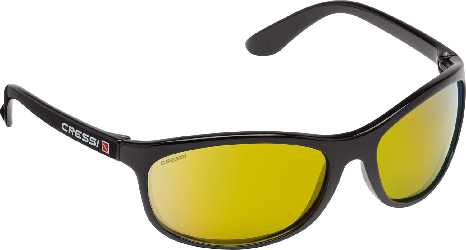 Cressi Rocker Floating, Adult Sport Buoyant Sunglasses, Polarized Lenses, Protective Case - Best for Beach Activities