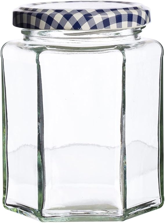 Kilner 9.5oz Hexagonal Twist Top Jar