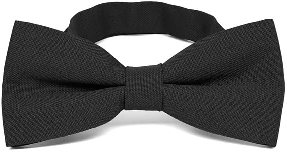 tiemart Matte Finish Pre-tied Adjustable Bow Tie