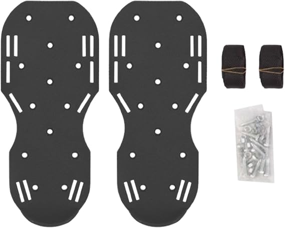 Grass Aerator | 2X Sturdy Sole Lawn Aeration Spike Aerator | Heavy Duty Spiked Aerating Sandals for Effective Lawn Care | Perfect Aerate Lawn Tools for Yard, Patio, Garden, and Lawn Maintenance