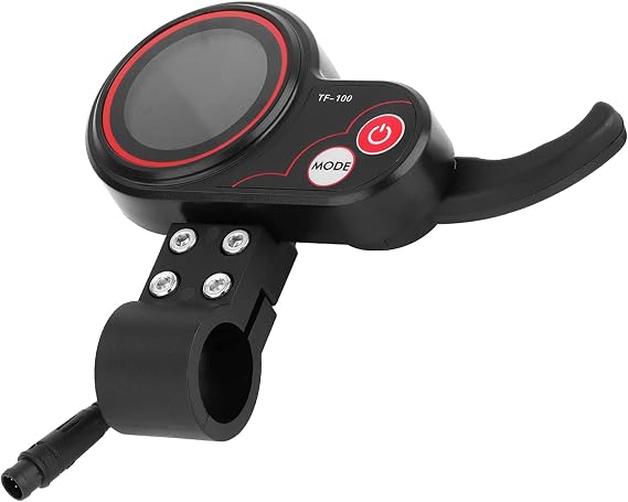 Electric Thumb Throttle with Display 48V TF-100 Electric Display Panel Compatible with KUGOO M4 Electric Scooter Controller