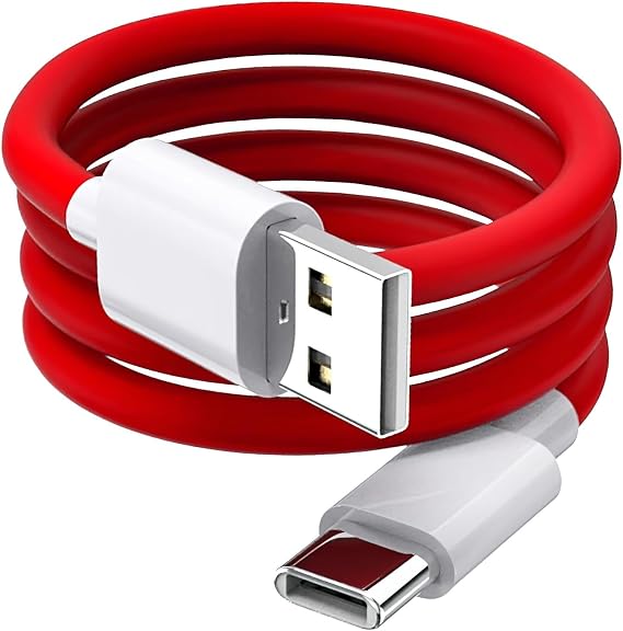 OnePlus 2M USB C Charging Cable - 65W Warp Charge for OnePlus 11/10 Pro/Nord 2T/8/7 Pro/7T/6T/6/5T/5/3T