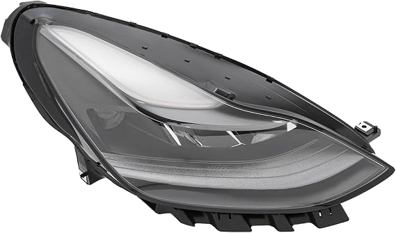 Headlight For Tesla Model 3 / Y 2021-2023 Front Matrix LED Headlight Passenger Side Headlamp Low/High Beam Turn Signal Side Marker Daytime Running Light Right Headlight (1* Right Headlight)