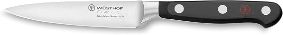 WUSTHOF Classic 4" Paring Knife, Black
