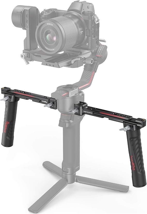 SMALLRIG Dual Handle Handgrip for DJI RS 4 Pro/RS 3 Pro/RS 3/ RS 2/RSC 2 Gimbal - 3027