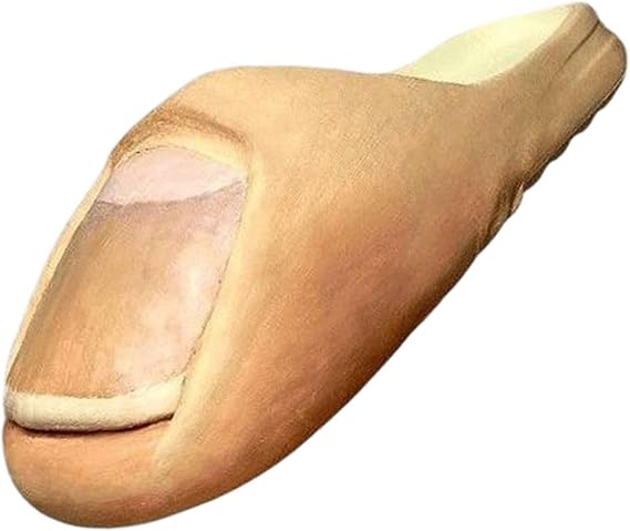 Big Toe Slides Funny Slippers for Halloween Party Cosplay Props Gifts Home Use