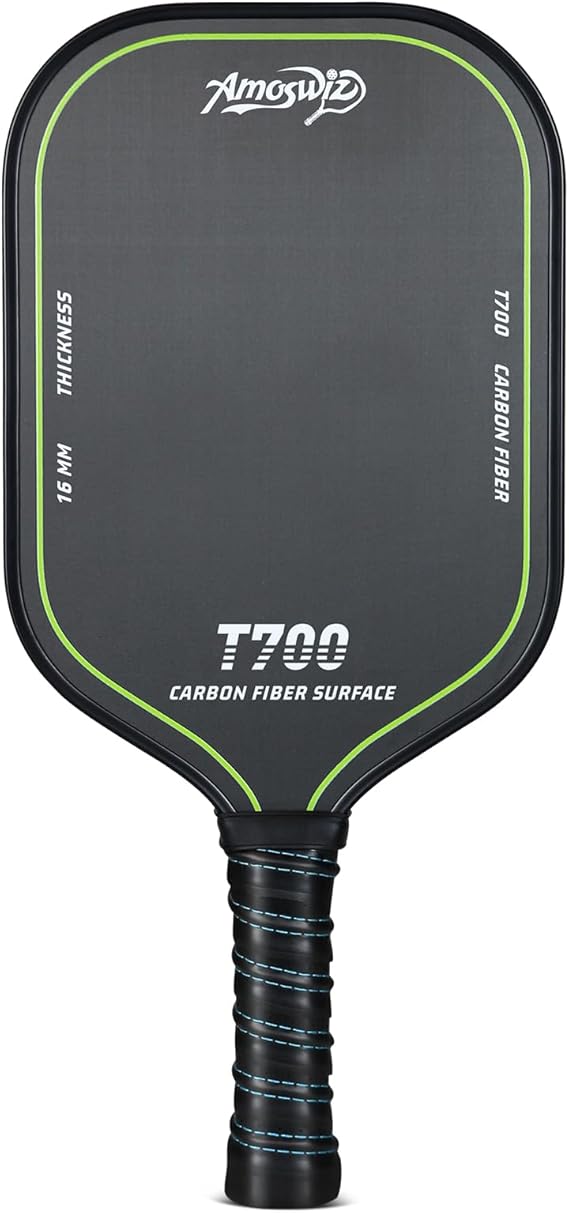 Pickleball Paddles Made of Carbon Fiber, T700 Carbon Pickleball Paddles, 16 mm, Textured Surface for Professional and Advanced Players
