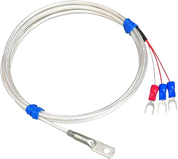 PT100 Temperature Sensor Waterproof Surface Mount Temperature Probe(PT100-B-F-1M)