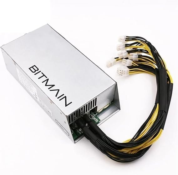 PURYN 1200w pc Power Supply ATX Miner Power PSU APW3 Mining 1600W Power Supply for Antminer BTC Miner S7 S9 L3 A6 A7 APW3++