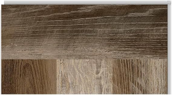 Allure Cookiebutter Elm Basketweave Flooring Tile Sample