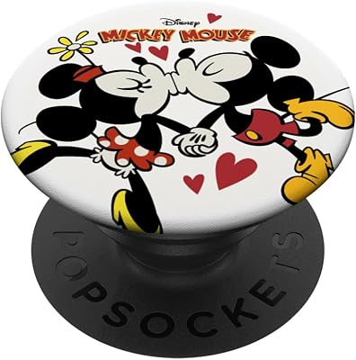 Disney Channel Mickey and Minnie Mouse Kiss PopSockets Adhesive PopGrip