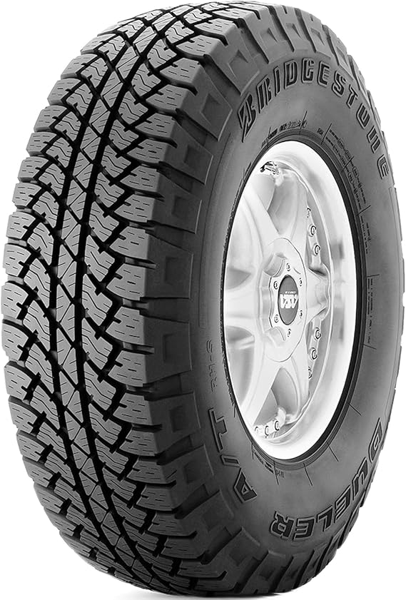 Bridgestone Dueler A/T RH-S All Terrain SUV Tire 255/70R18 113 T | Truck/SUV All Terrain All Season Traction 113T Rated Standard Load Radial Construction Black Sidewall Tire