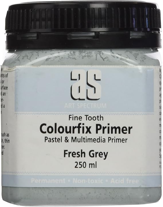 Art Spectrum Colourfix Sanded Pastel Ground - Fresh Grey 250ml Jar