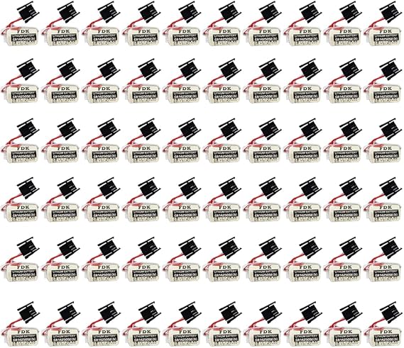 60 Pack 1000mAh 3V CR14250SE Non-Rechargeable Lithium Battery for Sanyo CR14250SE Battery for FDK Lithium Battery CR14250SE, 1747-ba Battery