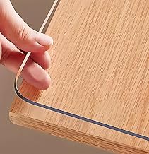 Clear Table Cover Protector20 x24,Easy Cleaning Clear Pad Tablecloth,PVC Heat Resistant Waterproof Desktop Protector for Writing Desk, Dining Room Tables2mm Plastic Desk Pad Mat