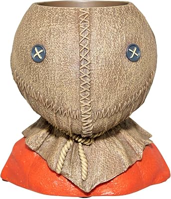 Spirit Halloween Trick r Treat Molded Sam Horror Head, Halloween Decor, Multicolor