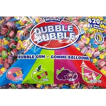 Dubble Bubble Twist Wrapped Gum 4 Flavors 420 Plus Pieces - Canadian