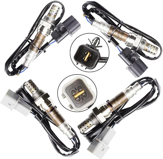 Oxygen Sensors O2 02 for Mitsubishi Eclipse 2006-2010 3.8L Galant 2004-2009 3.8L Upstream + Downstream 4pcs