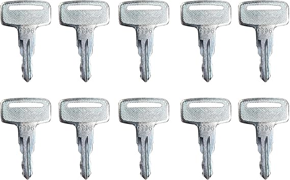Heavy Equipment Ignition Keys 160431 0160431 6896 Compatible with Wacker Neuson Roller RT56 RT82, Manitou, Clarke, Linde, Polaris, Landpride Zero Turn Radius Mower