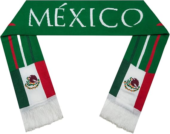 MEXICO National Soccer Team Fan Scarf for the Cup 2024 America