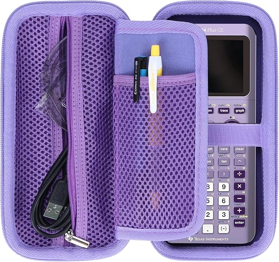 Case for Texas TI-84 Plus CE/TI-84 EVO Graphing Calculator